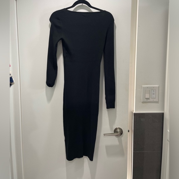 Aritzia/Wilfred Black Dress - Picture 2 of 4